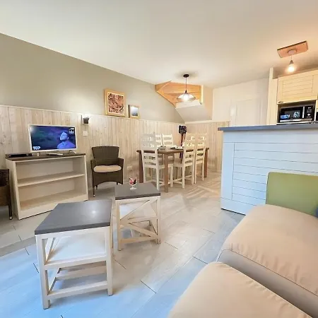 Avec Parking Gratuit - Piscine Et Jeux Apartament Branville
